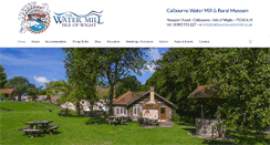 Desktop Screenshot of calbournewatermill.co.uk