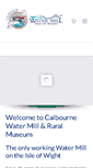 Mobile Screenshot of calbournewatermill.co.uk